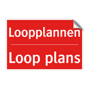 Loopplannen - Loop plans