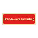 Brandweeraansluiting & Brandweeraansluiting & Brandweeraansluiting & Brandweeraansluiting