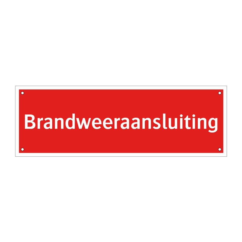 Brandweeraansluiting & Brandweeraansluiting & Brandweeraansluiting & Brandweeraansluiting