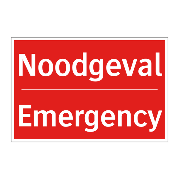 Noodgeval - Emergency