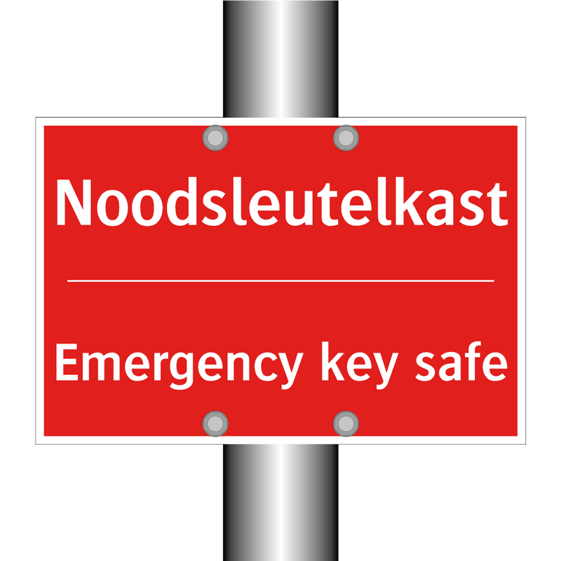 Noodsleutelkast - Emergency key safe