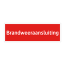 Brandweeraansluiting & Brandweeraansluiting & Brandweeraansluiting & Brandweeraansluiting