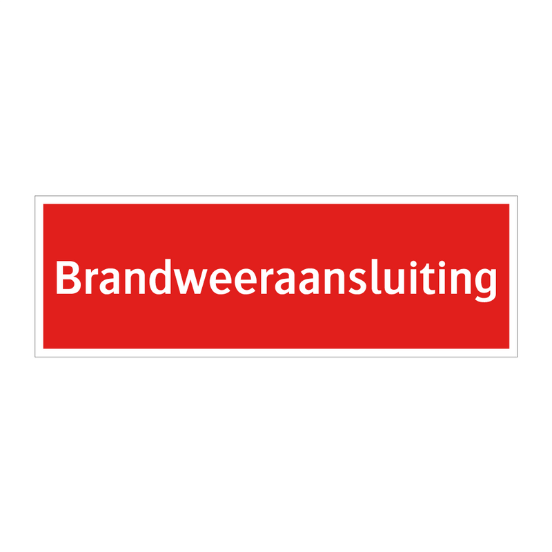 Brandweeraansluiting & Brandweeraansluiting & Brandweeraansluiting & Brandweeraansluiting