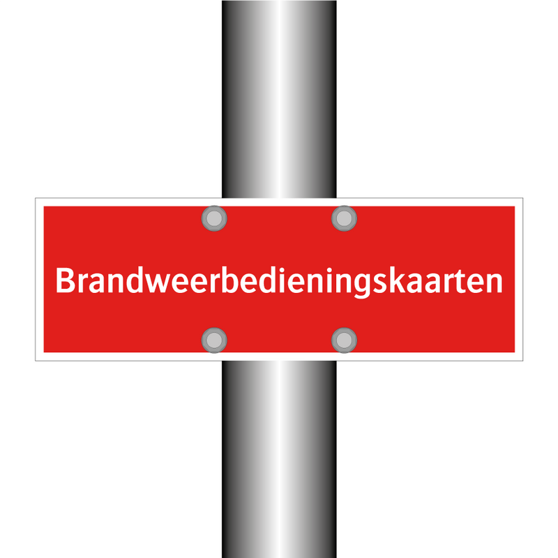 Brandweerbedieningskaarten & Brandweerbedieningskaarten & Brandweerbedieningskaarten