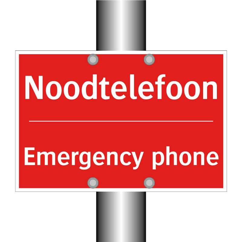 Noodtelefoon - Emergency phone