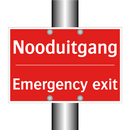 Nooduitgang - Emergency exit