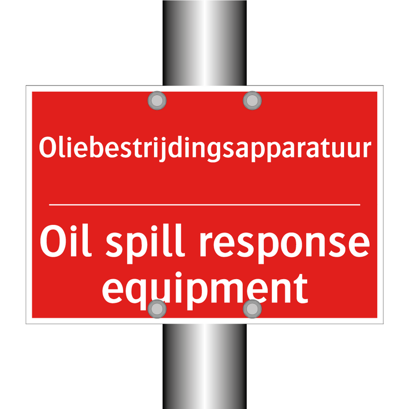 Oliebestrijdingsapparatuur - Oil spill response equipment