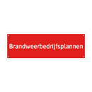 Brandweerbedrijfsplannen & Brandweerbedrijfsplannen & Brandweerbedrijfsplannen