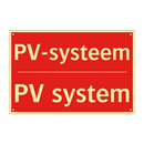 PV-systeem - PV system