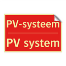 PV-systeem - PV system
