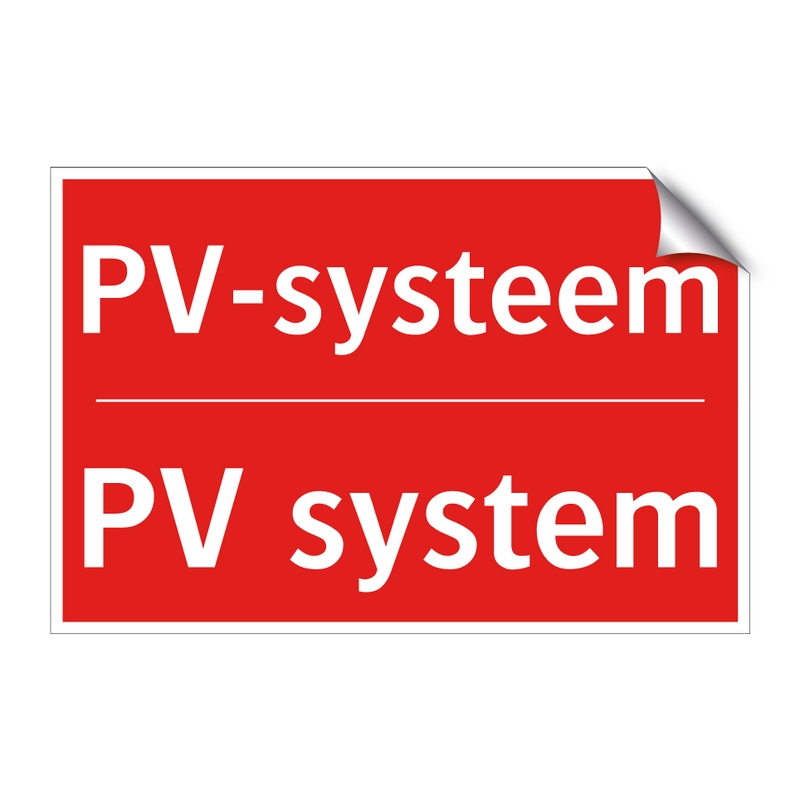 PV-systeem - PV system