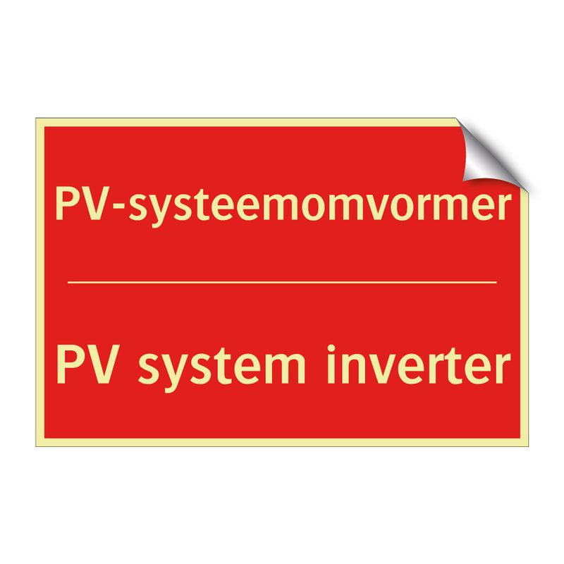PV-systeemomvormer - PV system inverter
