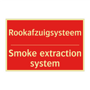 Rookafzuigsysteem - Smoke extraction system
