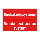 Rookafzuigsysteem - Smoke extraction system