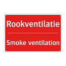 Rookventilatie - Smoke ventilation