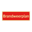 Brandweerplan & Brandweerplan & Brandweerplan & Brandweerplan