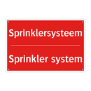Sprinklersysteem - Sprinkler system