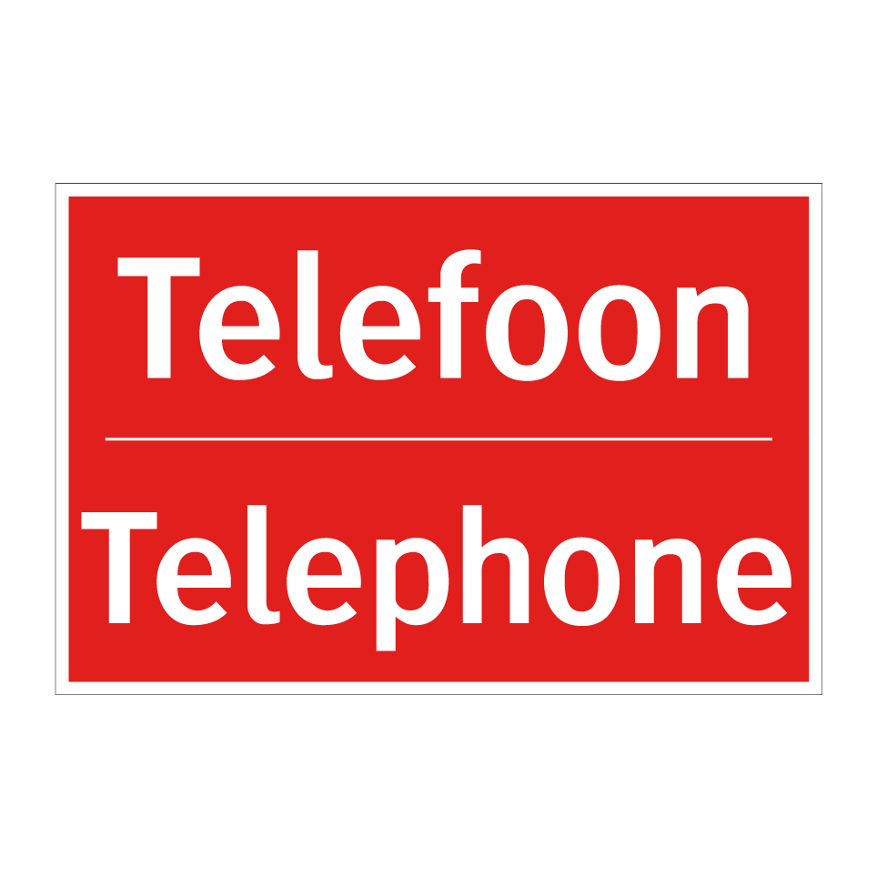 Koop Telefoon - Telephone bord | SignOnline | NL-F821