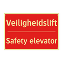 Veiligheidslift - Safety elevator