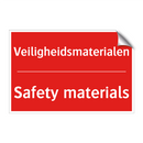 Veiligheidsmaterialen - Safety materials