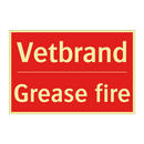 Vetbrand - Grease fire