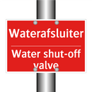 Waterafsluiter - Water shut-off valve