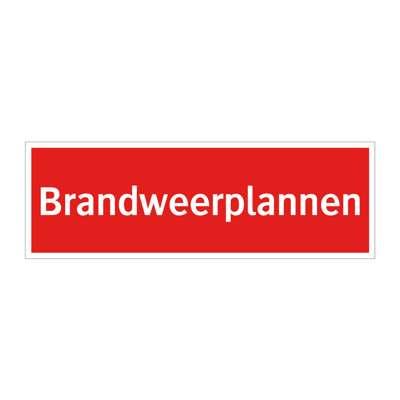Brandweerplannen & Brandweerplannen & Brandweerplannen & Brandweerplannen & Brandweerplannen