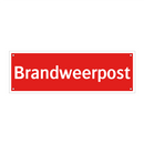 Brandweerpost & Brandweerpost & Brandweerpost & Brandweerpost & Brandweerpost & Brandweerpost