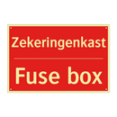 Zekeringenkast - Fuse box