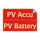 PV Accu - PV Battery