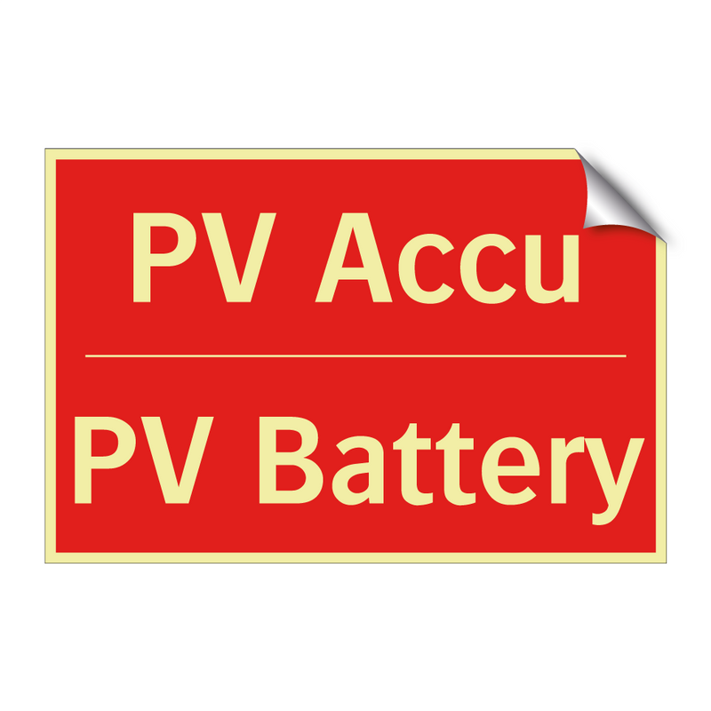 PV Accu - PV Battery