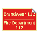 Brandweer 112 - Fire Department 112