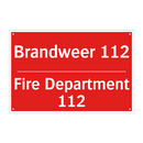 Brandweer 112 - Fire Department 112