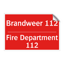 Brandweer 112 - Fire Department 112