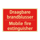 Draagbare brandblusser - Mobile fire extinguisher