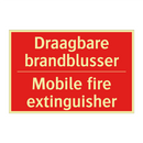 Draagbare brandblusser - Mobile fire extinguisher