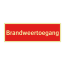 Brandweertoegang & Brandweertoegang & Brandweertoegang & Brandweertoegang & Brandweertoegang