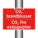 CO₂ brandblusser - CO₂ fire extinguisher
