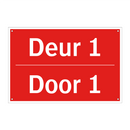 Deur 1 - Door 1