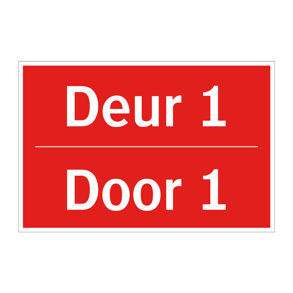 Deur 1 - Door 1