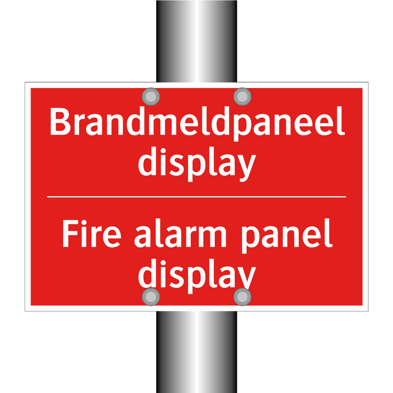 Brandmeldpaneel display - Fire alarm panel display