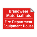 Brandweer Materiaalhuis - Fire Department Equipment House