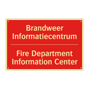 Brandweer Informatiecentrum - Fire Department Information Center