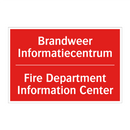 Brandweer Informatiecentrum - Fire Department Information Center