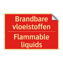 Brandbare vloeistoffen - Flammable liquids