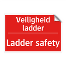 Veiligheid ladder - Ladder safety