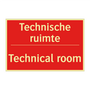 Technische ruimte - Technical room
