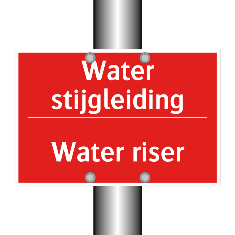 Water stijgleiding - Water riser