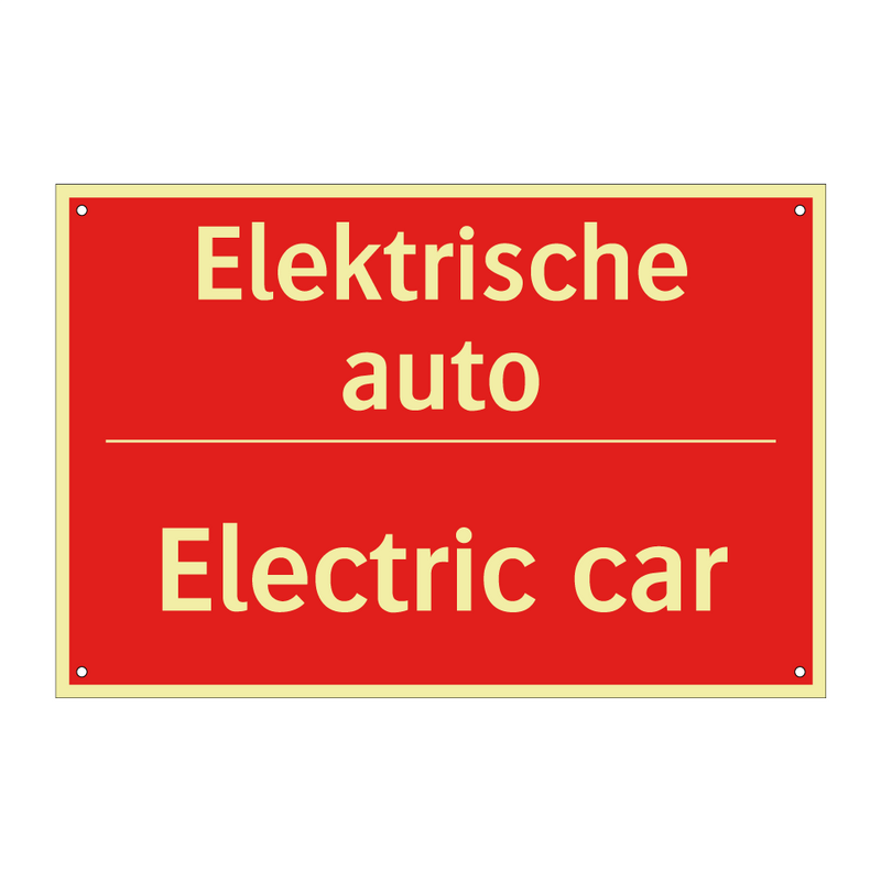 Elektrische auto - Electric car