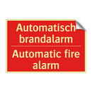 Automatisch brandalarm - Automatic fire alarm